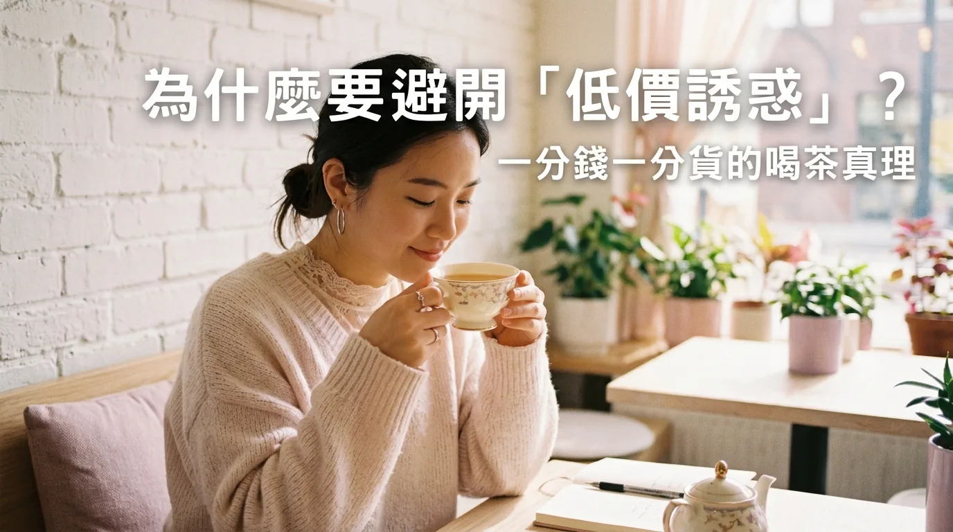 為什麼要避開「低價誘惑」？一分錢一分貨的喝茶真理